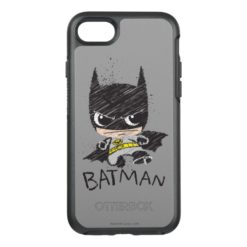 Mini Classic Batman Sketch OtterBox Symmetry iPhone 7 Case