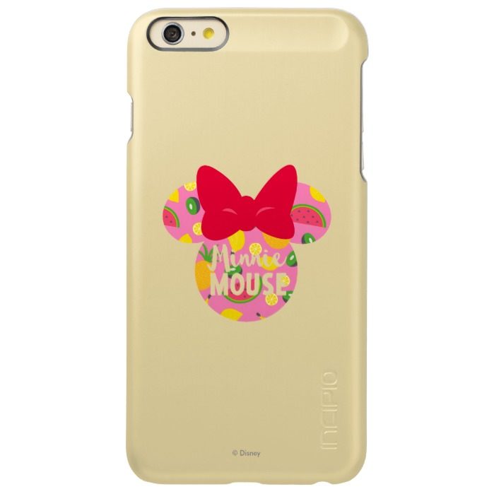 Minnie | Minnie Tropical Logo Incipio Feather Shine iPhone 6 Plus Case