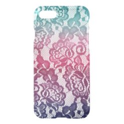 Mint Lace Gradient iPhone 7 Case