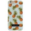 Mint Pineapple Personalized Barely There iPhone 6 Plus Case