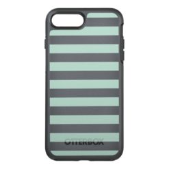 Mint stripe OtterBox symmetry iPhone 7 plus case