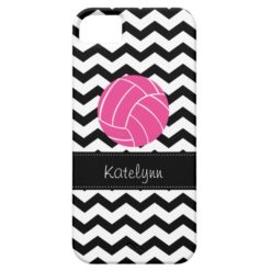 Modern Chevron Zigzag Volleyball iPhone 5 Case