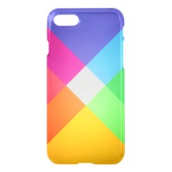 Modern Colorful Geometric Abstract Stylish Pattern iPhone 7 Case