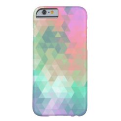 Modern Colorful Mosaic Abstract Barely There iPhone 6 Case