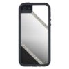 Modern Monochrome Black White Girly Color Block iPhone SE/5/5s Case