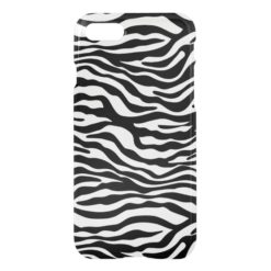 Modern Zebra Clearly? Deflector iPhone Case