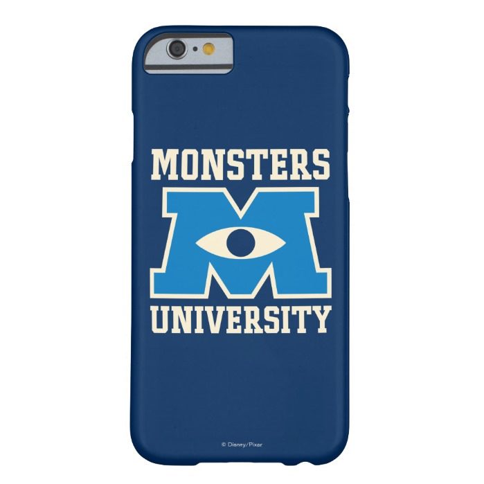 Monsters University Blue Logo Barely There iPhone 6 Case