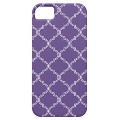 Moroccan Pattern | Rich Purple iPhone SE/5/5s Case