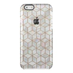 Mother Of Pearl Tiles Clear iPhone 6/6S Case