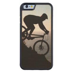 Mountain Bike Rider. Lions Head Cape Town Carved Maple iPhone 6 Bumper