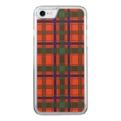 Munro clan Plaid Scottish tartan Carved iPhone 7 Case