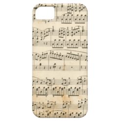Music sheet iPhone SE/5/5s case