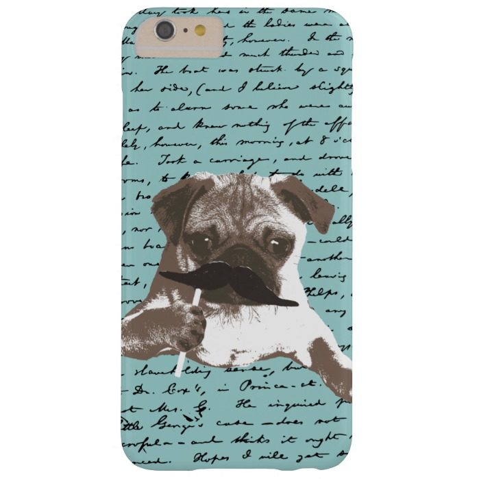 Mustache Pug Hipster iPhone 6 Plus case
