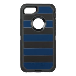 Navy Stripe OtterBox Defender iPhone 7 Case