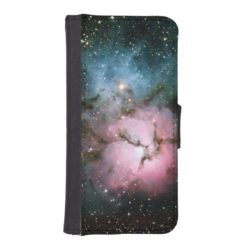 Nebula stars galaxy hipster geek cool space scienc iPhone SE/5/5s wallet case