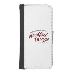 Needful Things iPhone SE/5/5s Wallet Case