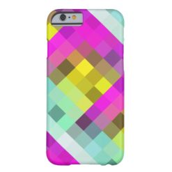 Neon Colored Mosaic Pattern iPhone 6 Case