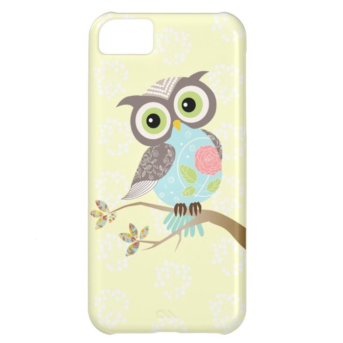 New Cocking Head Fancy Owl iPhone 5C Case