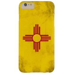 New Mexico Grunge- Zia Sun Symbol Barely There iPhone 6 Plus Case
