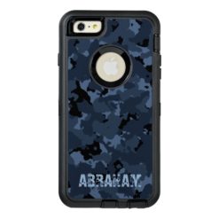 Night Camo Name Template OtterBox Defender iPhone Case