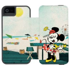 No Service | Minnie with Guitar iPhone SE/5/5s Wallet Case