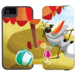 Olaf | Chillin' in the Sunshine iPhone SE/5/5s Wallet Case