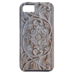 Old CarvedWood Door Scrollwork iPhone SE/5/5s Case