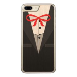 Old Fashioned Black Tuxedo Carved iPhone 7 Plus Case