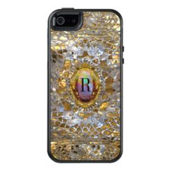 Old Hollywood Pretty Girl Personalized Monogram OtterBox iPhone 5/5s/SE Case