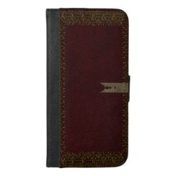 Old Leather And Lock Gilded Book Cover