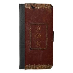 Old Leather Victorian Style Book Cover