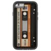 Old School 80s DJ Music Cassette Tape Pattern Tough Xtreme iPhone 6 Case
