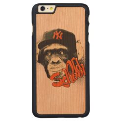 Old school swag monkey Carved cherry iPhone 6 plus case