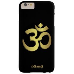 Om ( Aum ) Namaste yoga symbol Barely There iPhone 6 Plus Case