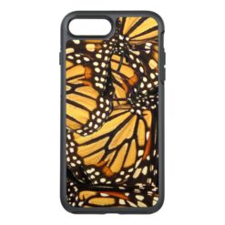 Orange Yellow Black Monarch Butterfly Abstract OtterBox Symmetry iPhone 7 Plus Case