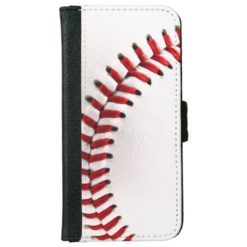 Original baseball ball wallet phone case for iPhone 6/6s
