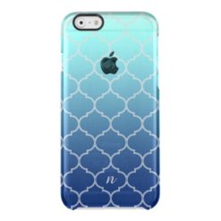 Ornate Sea Breeze Clear iPhone 6/6S Case