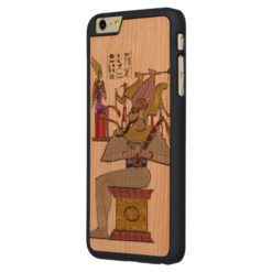 Osiris Egyptian Folk Double Graphic Carved Cherry iPhone 6 Plus Case