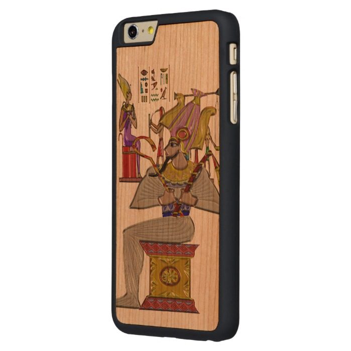 Osiris Egyptian Folk Double Graphic Carved Cherry iPhone 6 Plus Case