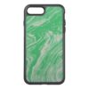 Otterbox green white marble abstract phone OtterBox symmetry iPhone 7 plus case