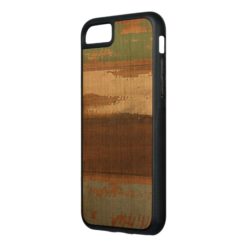 Painted Natural Wood Phone Case