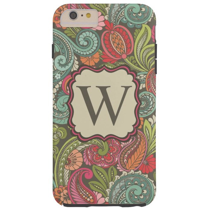 Paisley Cyngalese Tough iPhone 6 Plus Case