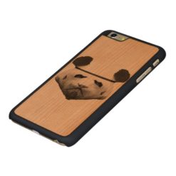 Panda trooper Carved cherry iPhone 6 plus case