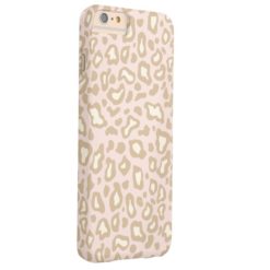 Pastel Pink Leopard iPhone 6 Plus Case