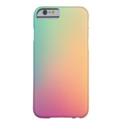 Pastel Red Pink Teal Yellow Ombre iPhone 6 Case