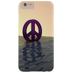 Peace on a Beach Barely There iPhone 6 Plus Case