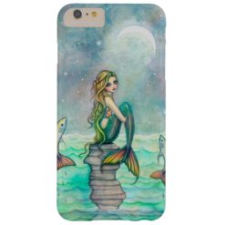 Peaceful Sea Mermaid Fantasy Art Mermaids Barely There iPhone 6 Plus Case