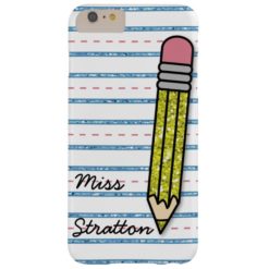 Pencil & Paper Personalized iPhone 6+ Case