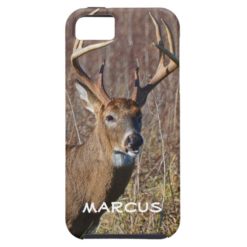 Personalized 8 Point Buck Animal Hunting Hunter i5 iPhone SE/5/5s Case