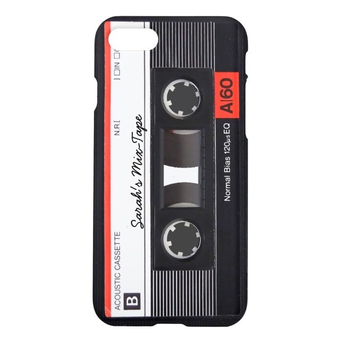 Personalized Cassette Retro Mix-Tape iPhone 7 Case